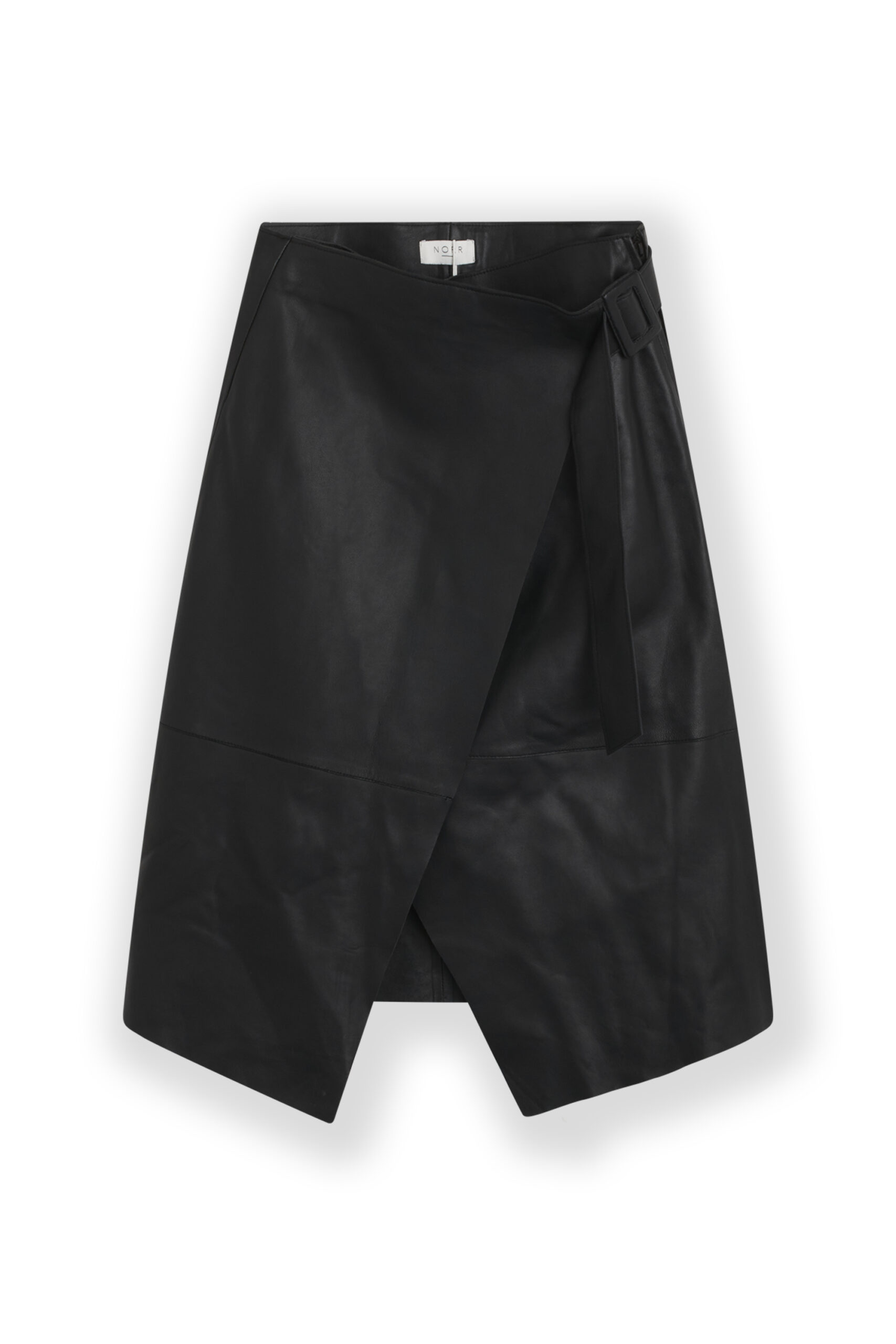 Alba Leather Skirt fra Norr