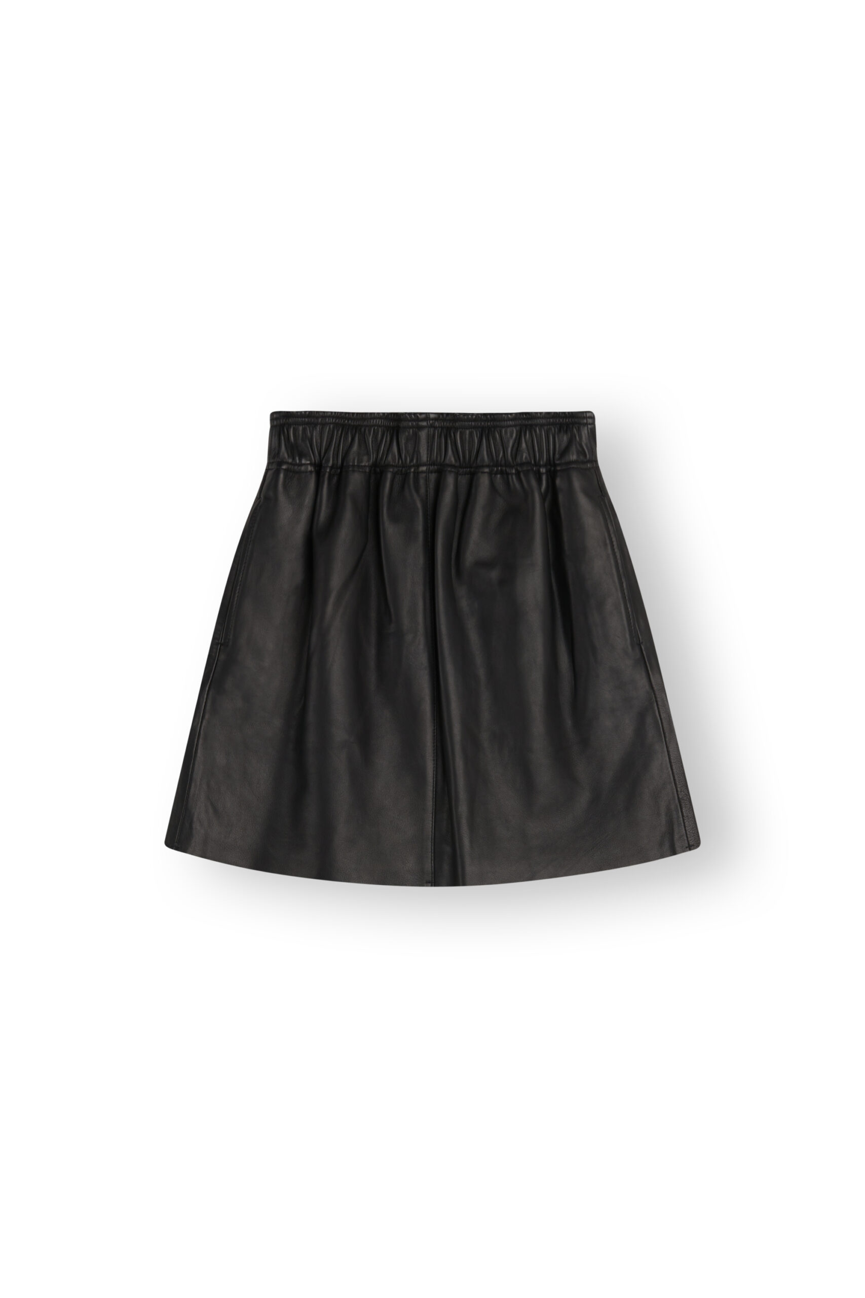 Shelby leather skirt fra Norr