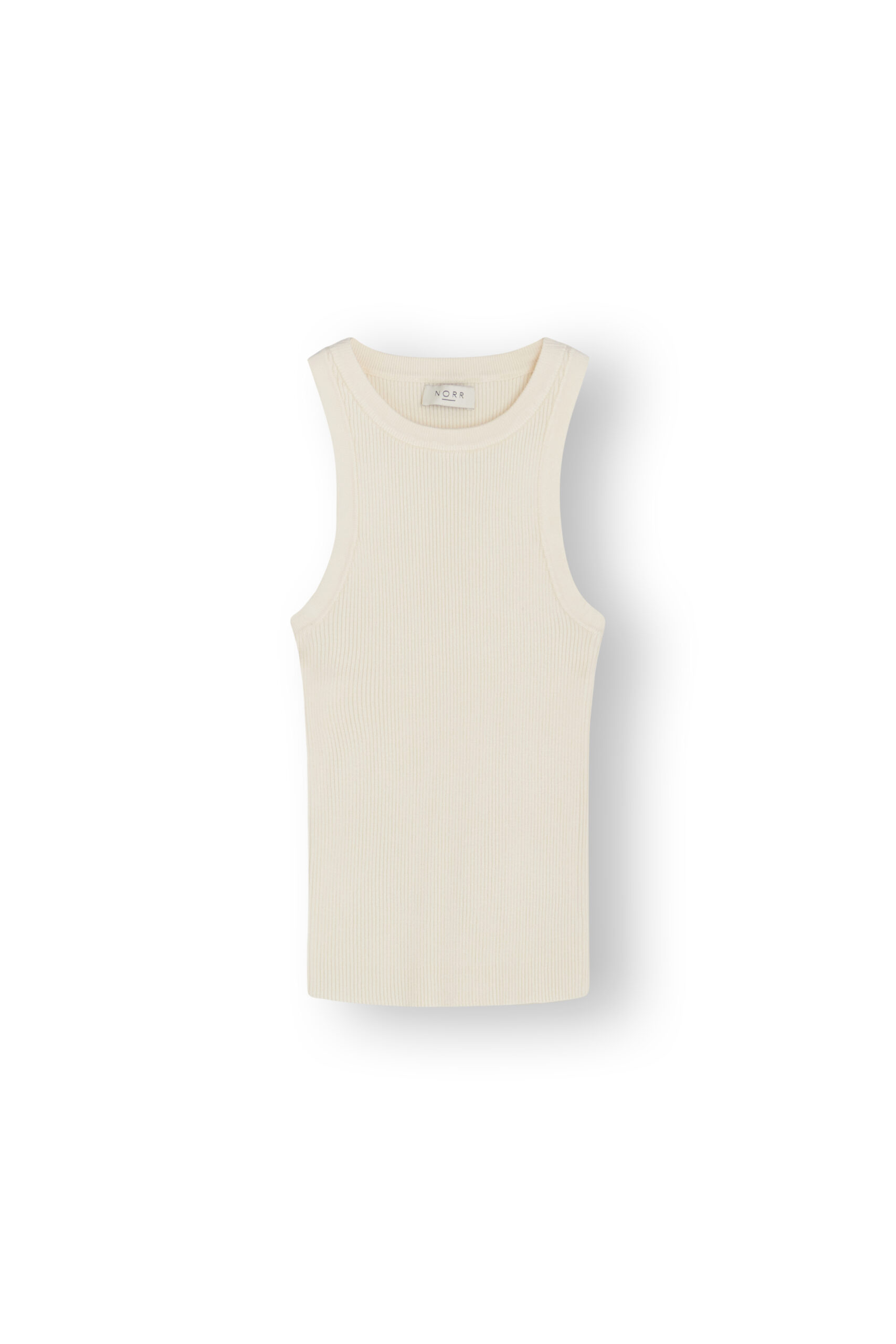 Sherry knit tank off-white fra Norr