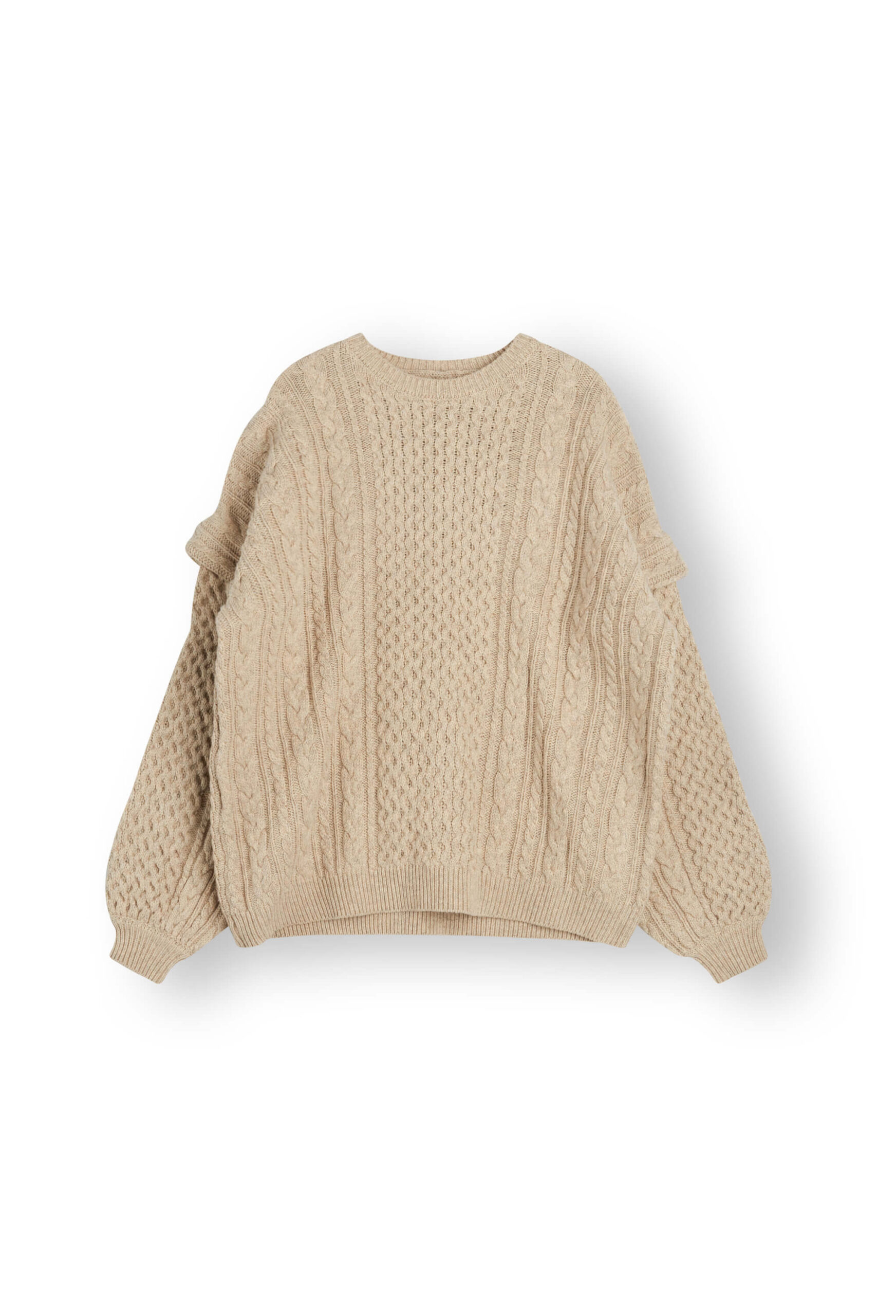 Bikka Cable Knit Top fra Norr